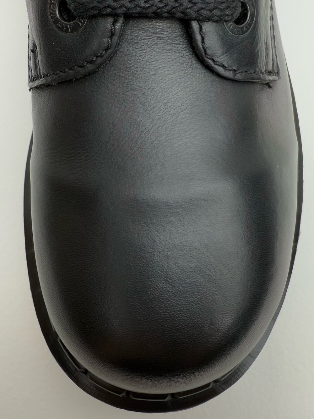 Dr. Martens Boots Vintage England Envy Black Greasy Leather MIE Platforms UK 6 - Picture 8 of 16